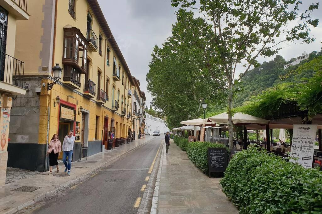 Embrujo De Granada - Free Parking - Paseo De Los Tristes - Wifi Kültér fotó